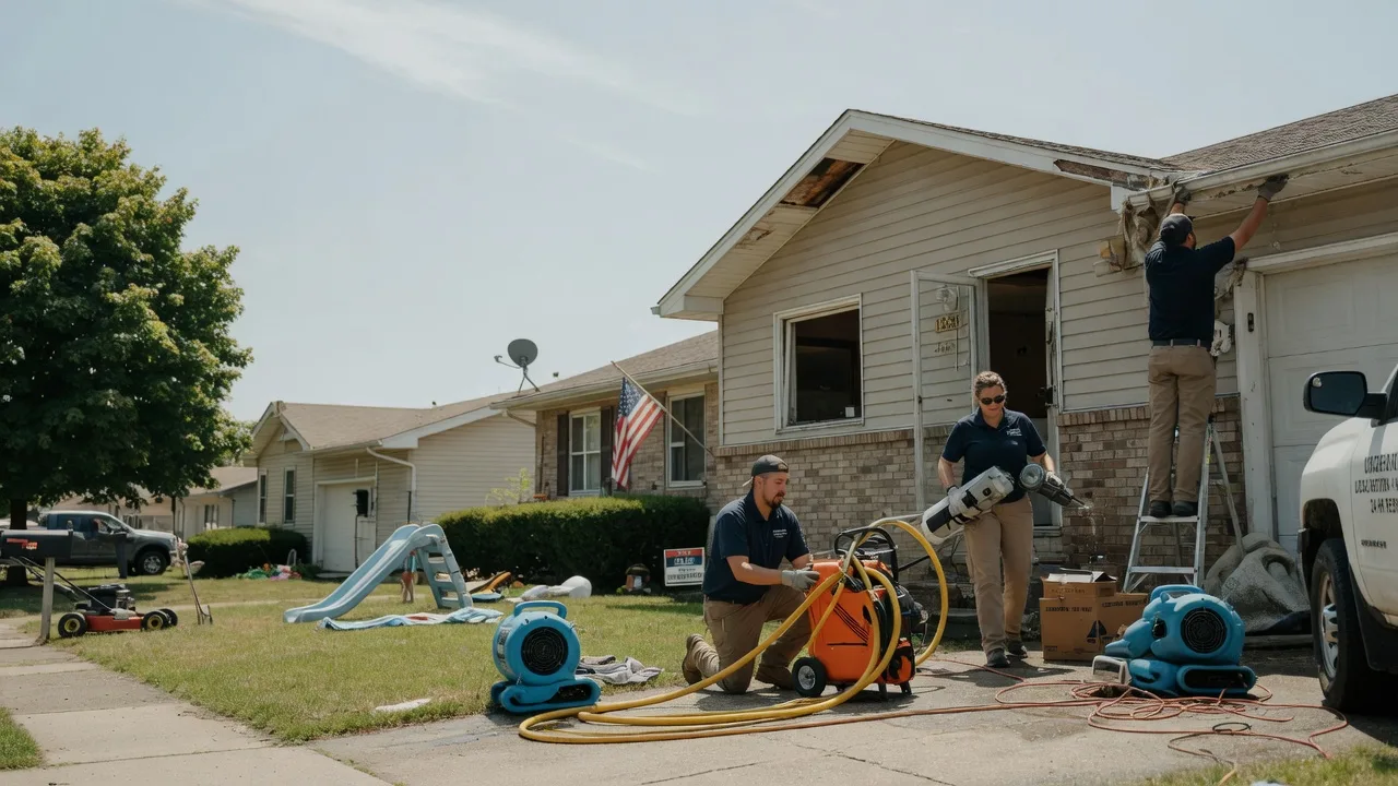 Water Damage Restoration in Wood River, IL near me